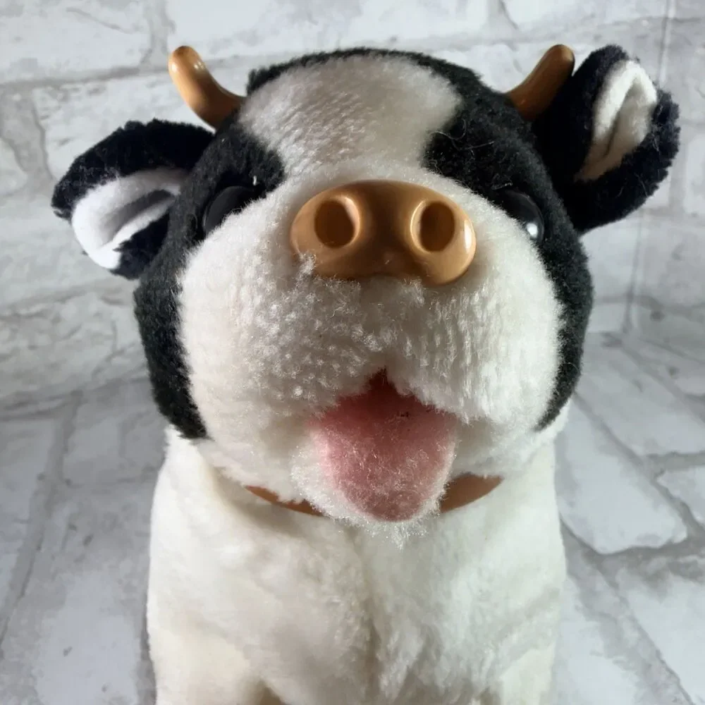 Vintage Iwaya Roly Poly The Friendly Calf Tested & Working